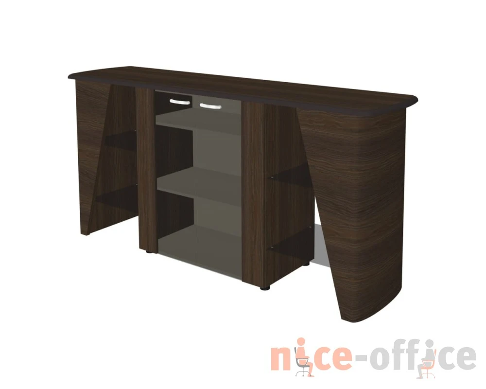Греденция со стеклянными фасадами NT-34 New.Tone