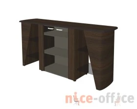 Греденция со стеклянными фасадами NT-34 New.Tone images
