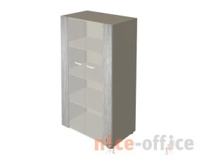 Средний шкаф со стеклянными фасадами NT-43 New.Tone images