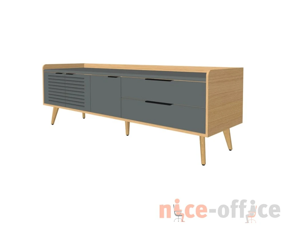 Опорная тумба рабочего стола Rem-34 R/L Remo