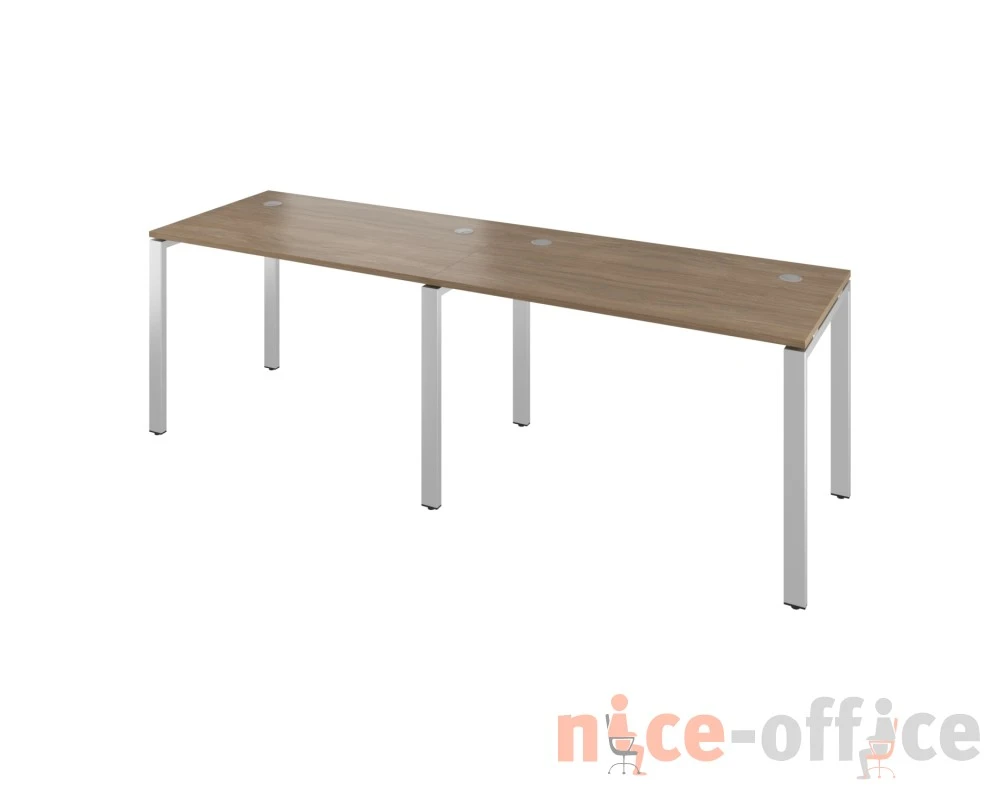 Стол на м/к 60х30 (2400х700х750) Дублин металл