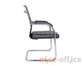 Кресло Norden Авалон CF / хром Экокожа, Черный images