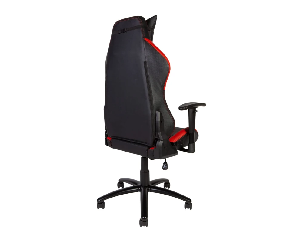 Кресло Norden Лотус PRO carbon / Lotus PRO carbon Экокожа, Черный/Красный