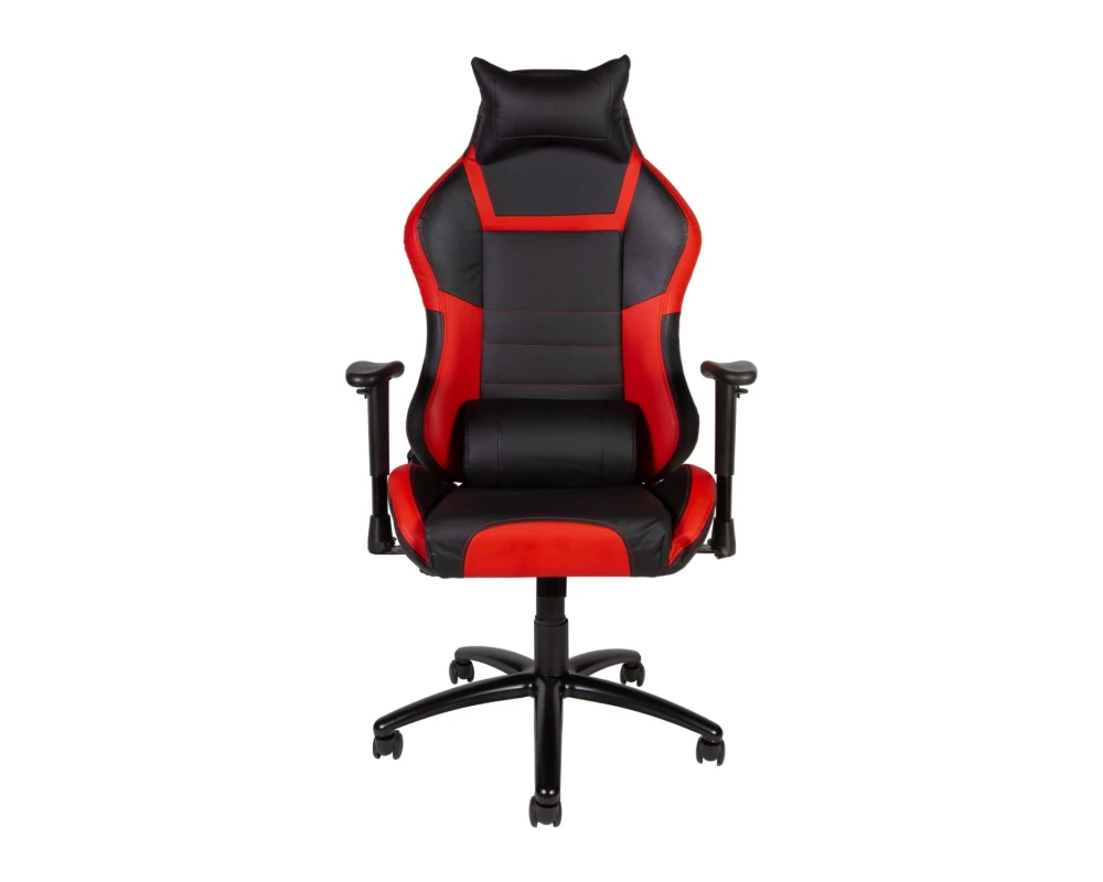 Кресло Norden Лотус PRO carbon / Lotus PRO carbon Экокожа, Черный/Красный