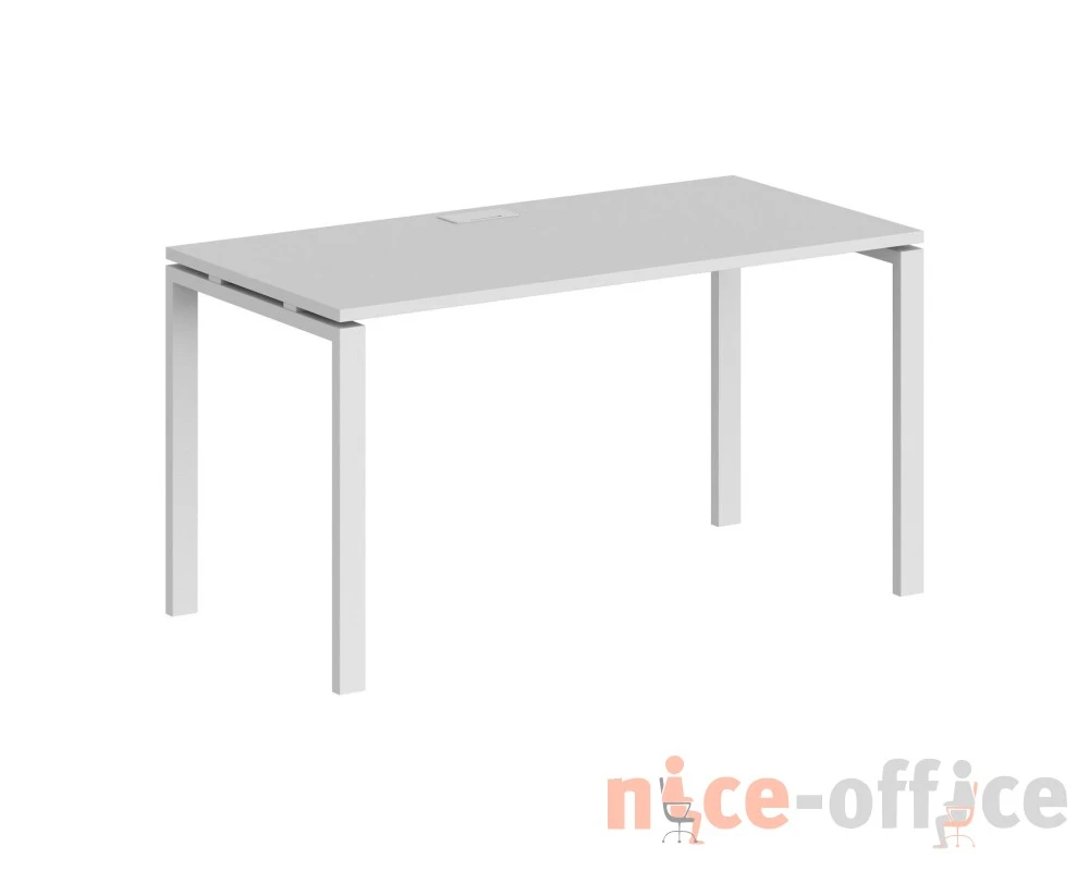 Стол 1200x700x750 профиль белый: 60x30 Сигма / Sigma Белый