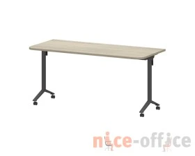 Стол мобильный складной радиусный МБ25-160.70Р 1600x700x750 Моби images