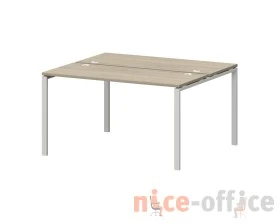 Бенч двойной на металлокаркасе СМС2-П-10К.120.Пр25 1000x1236x750 Смарт (pt) images