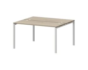 Бенч двойной на металлокаркасе СМС2-П-10К.120.Пр25 1000x1236x750 Смарт (pt) images