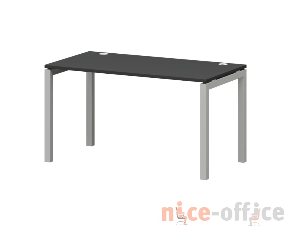 Стол на металлокаркасе СМС25-П-10К.73.Пр50 1000x730x750 Смарт (pt)