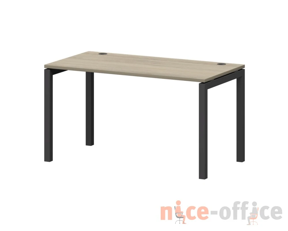 Стол на металлокаркасе СМС25-П-10К.73.Пр50 1000x730x750 Смарт (pt)