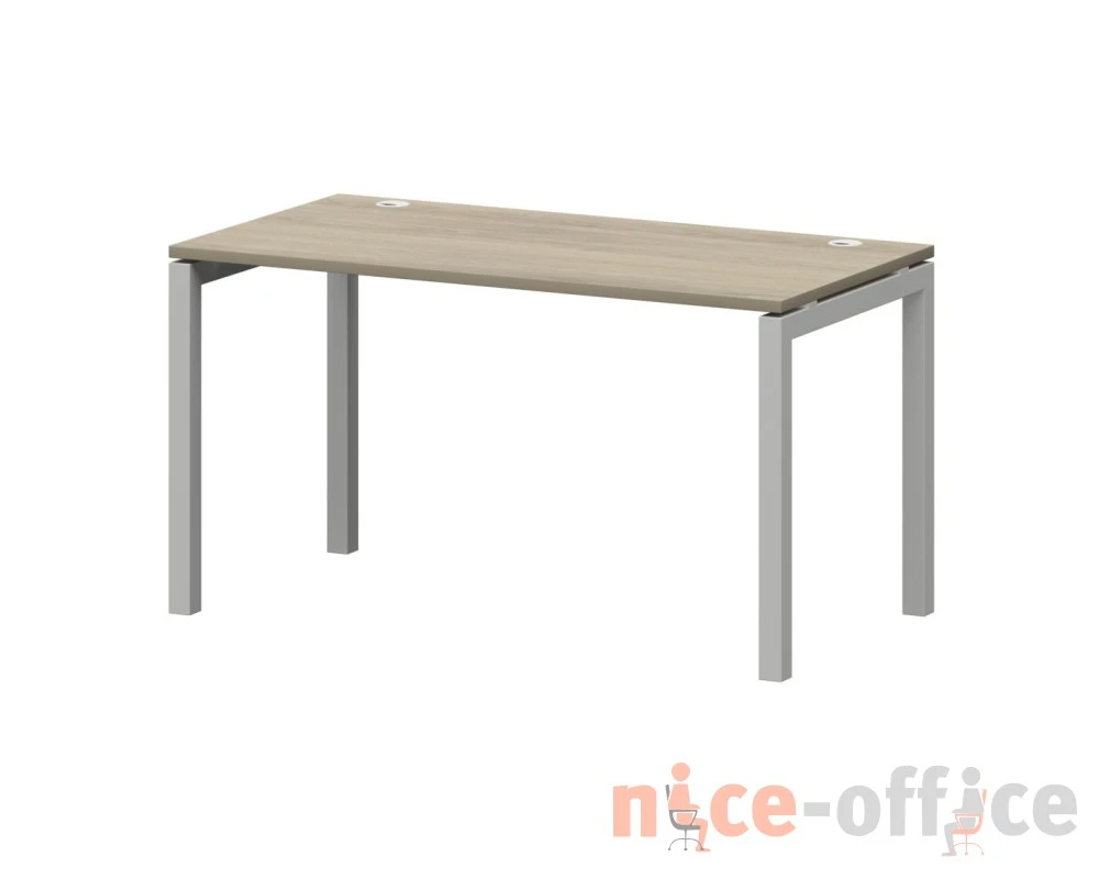 Стол на металлокаркасе СМС25-П-10К.73.Пр50 1000x730x750 Смарт (pt)
