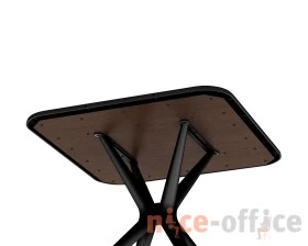 Пластиковый стол SHT-TU30/TT30 83/83 Черный/Черный images
