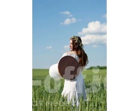 Столик журнальный SHT БАО Орех гварнери/Белый images