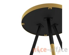 Столик журнальный SHT-CT28 Черный муар/Золото/Черный images