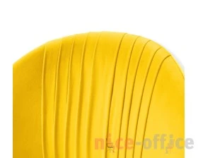 Стул барный SHT-ST35-1/S80 Велюр, Имперский желтый/Прозрачный лак/Черный images