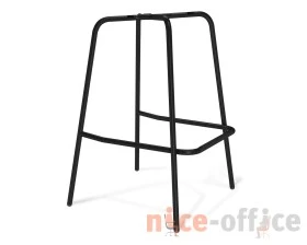Стул барный SHT-ST59/S196 Пластик, Белый/Черный муар images
