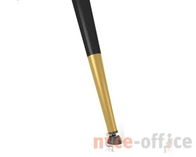 Стул полубарный SHT-ST42-1/S148-1 Ткань, Милк/Черный муар/Золото images