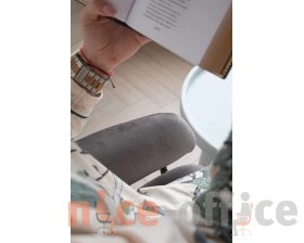 Стул SHT-S143 Велюр, Угольно-серый/Черный муар images