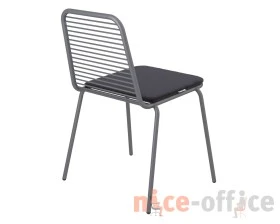 Стул SHT-S153-CN1 Металл/Ткань, Графит муар/Черный images