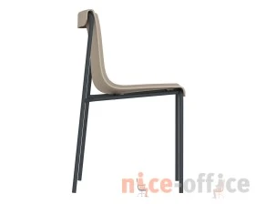Стул SHT-S178 Пластик, Бежевый/Антрацит images