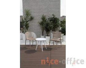 Стул SHT-S181 Пластик, Молочный какао images