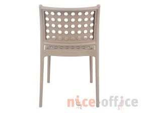 Стул SHT-S181 Пластик, Молочный какао images