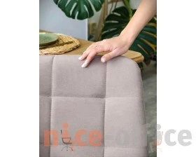 Стул SHT-S217 Велюр, Латте/Черный images