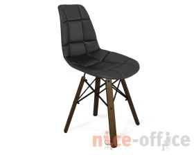 Стул SHT-ST29-C/S70 Экокожа, Черный/Темный орех/Черный images