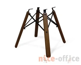 Стул SHT-ST29-C22/S70 Велюр, Розовый зефир/Темный орех/Черный муар images