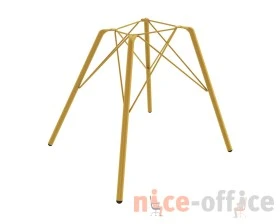Стул SHT-ST31/S37 с подлокотниками Пластик, Бежевый/Золото images