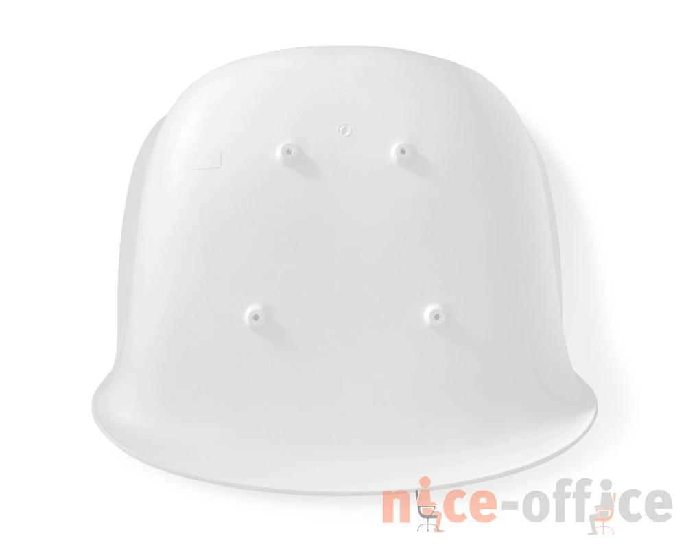 Стул SHT-ST31/S70 белый с подлокотниками Пластик, Белый/Темный орех/Черный