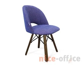 Стул SHT-ST34/S70 Ткань, Синий мираж/Темный орех/Черный images