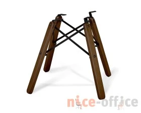 Стул SHT-ST36-1/S70 Велюр, Тихий океан/Темный орех/Черный муар images