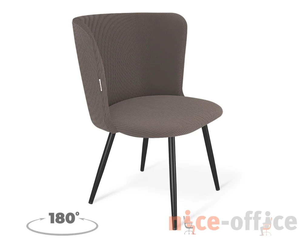 Стул SHT-ST36/S1470-VP Ткань, Кофе мокко/Черный муар
