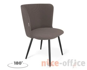 Стул SHT-ST36/S1470-VP Ткань, Кофе мокко/Черный муар images