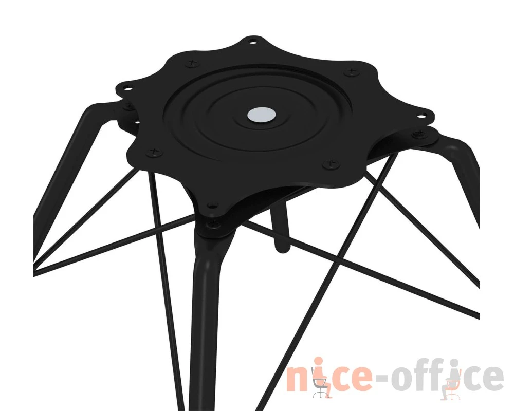 Стул SHT-ST58/S370VP Пластик, Серый/Черный муар