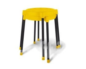 Табурет SHT-S36 желтый Пластик, Желтый/Черный муар images