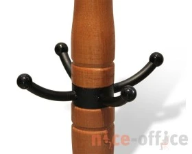 Вешалка SHT-CR12 Светлый орех/Черный/Мрамор images