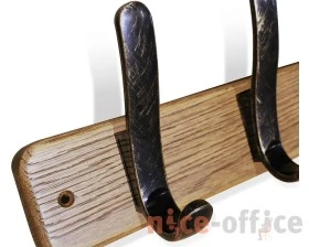 Вешалка SHT-WH20 Брашированный коричневый/Черный золотая патина images