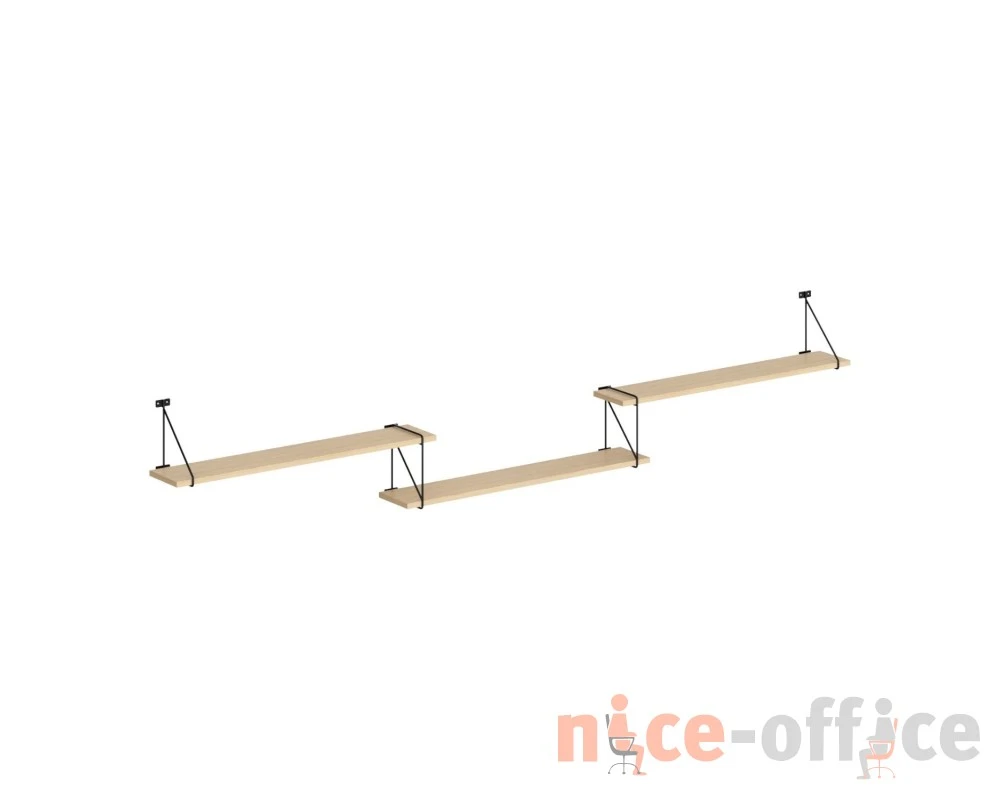 Полка подвесная 2380х166х392 Кофе / Coffee