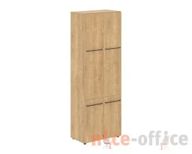 Шкаф с глухими средними и малыми дверьми 800х430х2253 Лофтис / Loftis images