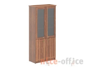 Шкаф с 2 стеклянными дверьми 922х466х2023 Раут / Raut images
