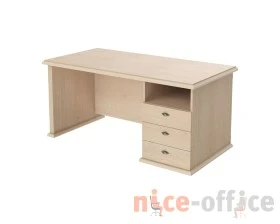 Стол руководителя с 3 ящиками 1600х800х750 Раут / Raut images