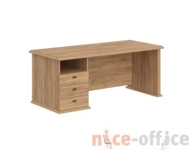 Стол руководителя с 3 ящиками 1800х800х750 Раут / Raut images