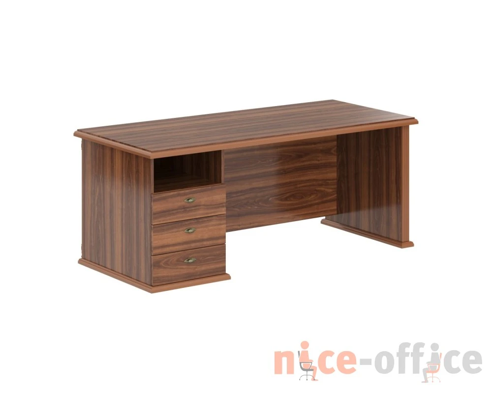 Стол руководителя с 3 ящиками 1800х800х750 Раут / Raut