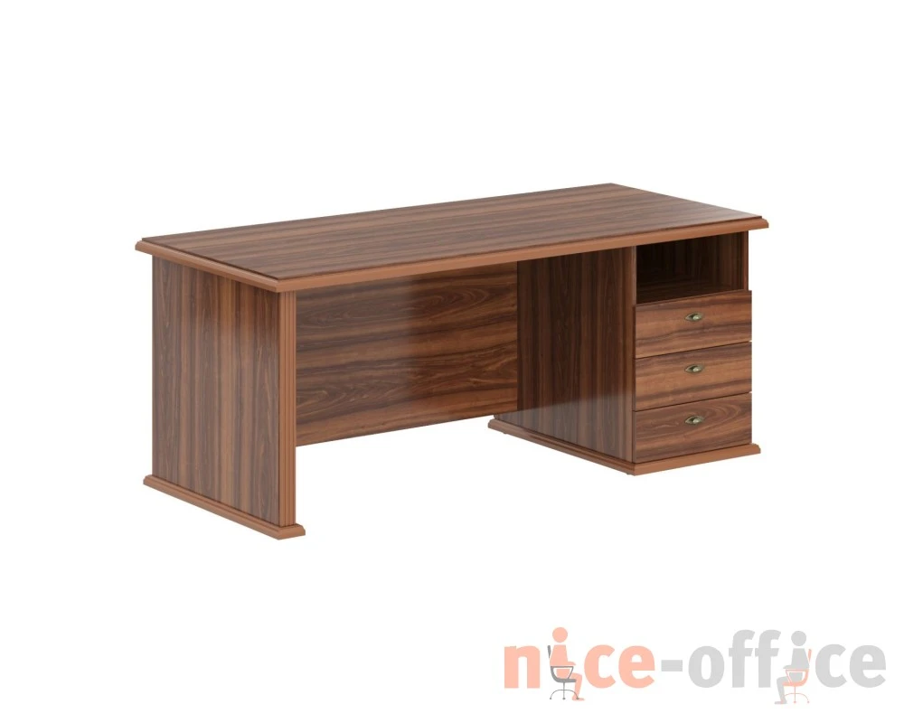 Стол руководителя с 3 ящиками 1800х800х750 Раут / Raut