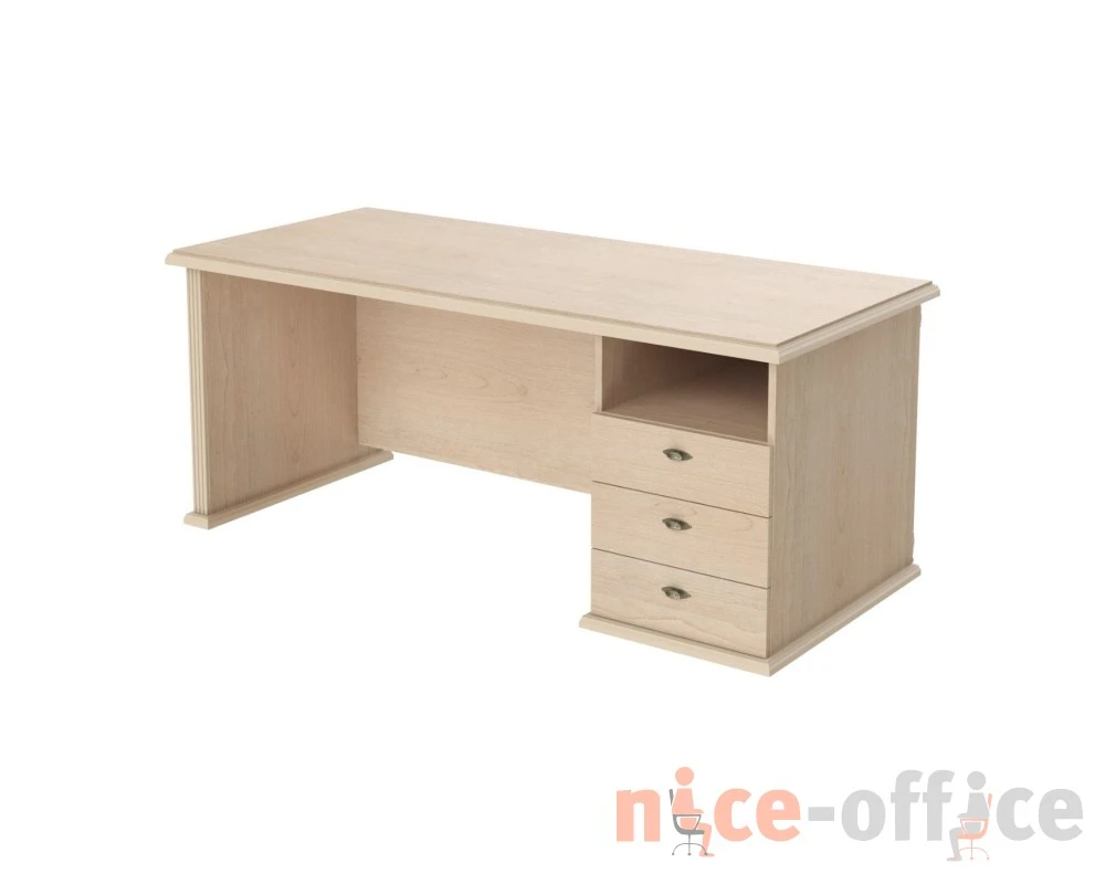 Стол руководителя с 3 ящиками 1800х800х750 Раут / Raut