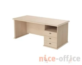 Стол руководителя с 3 ящиками 1800х800х750 Раут / Raut images