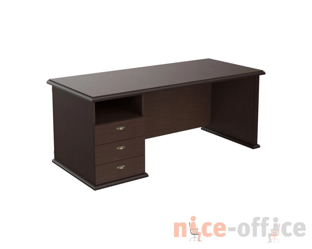 Стол руководителя с 3 ящиками 1800х800х750 Раут / Raut