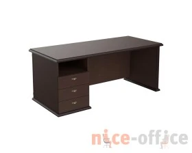 Стол руководителя с 3 ящиками 1800х800х750 Раут / Raut images